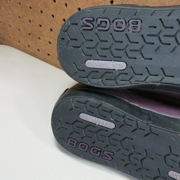 BOGS womens purple Mattie Dots insulated Waterproof WP snow rain boots 11 M - Picture 12 of 12